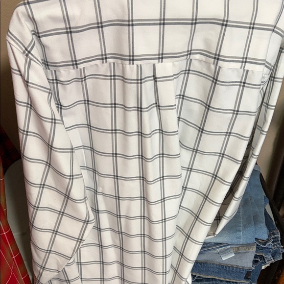 DIXXON Classic White and Black Checkered Shirt - Picture 3 of 3